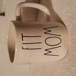 Rae Dunn "FIT MOM" Mug